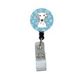 Teachers Aid Snowflake Dalmatian Retractable Badge Reel TE892678